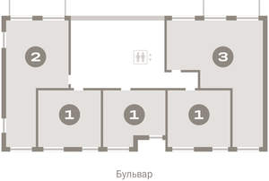 2-к квартира, вторичка, 84м2, 2/16 этаж