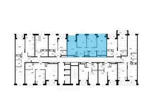 3-к квартира, вторичка, 70м2, 18/21 этаж
