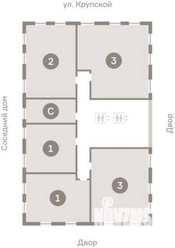 Студия квартира, вторичка, 26м2, 10/14 этаж