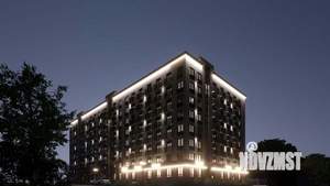 1-к квартира, строящийся дом, 38м2, 3/8 этаж