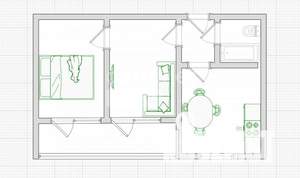 2-к квартира, вторичка, 41м2, 2/5 этаж