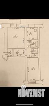 2-к квартира, вторичка, 45м2, 2/3 этаж