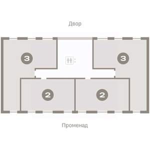 3-к квартира, вторичка, 127м2, 7/9 этаж