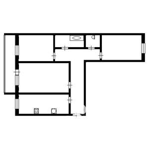 3-к квартира, вторичка, 61м2, 5/11 этаж