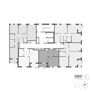 1-к квартира, вторичка, 41м2, 10/10 этаж