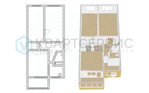 3-к квартира, вторичка, 62м2, 3/5 этаж