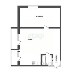 2-к квартира, вторичка, 71м2, 2/10 этаж