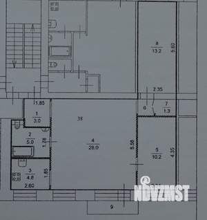 3-к квартира, вторичка, 67м2, 5/5 этаж