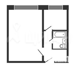 1-к квартира, вторичка, 32м2, 2/3 этаж