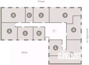 2-к квартира, вторичка, 59м2, 2/17 этаж