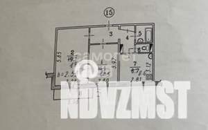 2-к квартира, вторичка, 51м2, 4/5 этаж