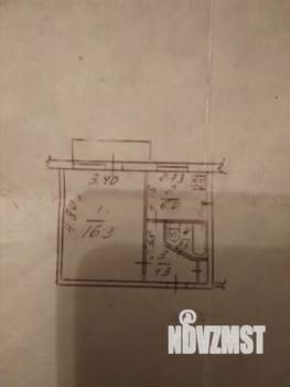 1-к квартира, вторичка, 29м2, 2/5 этаж