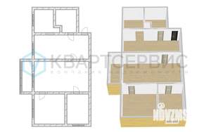 3-к квартира, вторичка, 59м2, 5/5 этаж