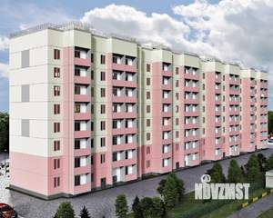 2-к квартира, строящийся дом, 68м2, 2/8 этаж