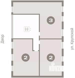 3-к квартира, вторичка, 92м2, 5/9 этаж
