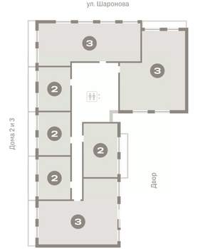 3-к квартира, вторичка, 103м2, 8/9 этаж