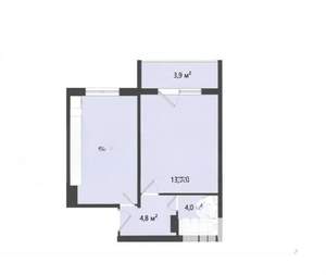 1-к квартира, вторичка, 36м2, 7/10 этаж