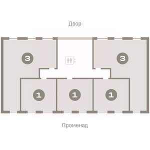 3-к квартира, вторичка, 81м2, 3/9 этаж