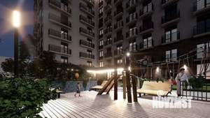 1-к квартира, строящийся дом, 36м2, 3/8 этаж