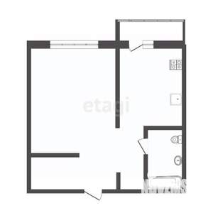 1-к квартира, вторичка, 40м2, 11/19 этаж