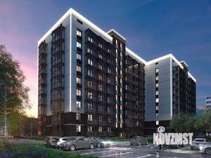 2-к квартира, строящийся дом, 71м2, 8/9 этаж