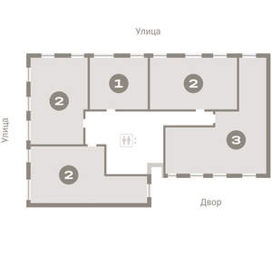 3-к квартира, вторичка, 95м2, 8/9 этаж