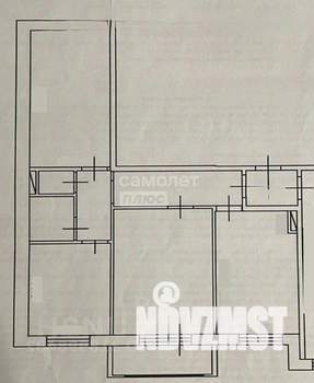 3-к квартира, вторичка, 70м2, 1/10 этаж