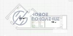 2-к квартира, вторичка, 60м2, 14/15 этаж