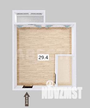 Студия квартира, вторичка, 33м2, 8/10 этаж