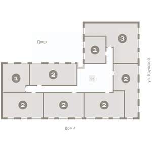 3-к квартира, вторичка, 86м2, 9/9 этаж