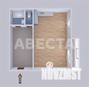 Студия квартира, вторичка, 41м2, 10/11 этаж