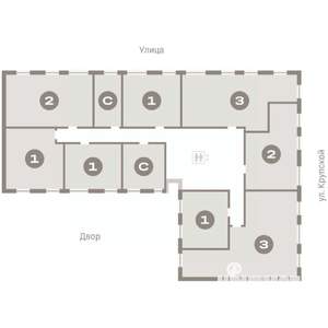 3-к квартира, вторичка, 87м2, 7/9 этаж