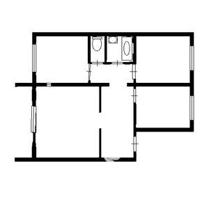 3-к квартира, вторичка, 67м2, 2/12 этаж