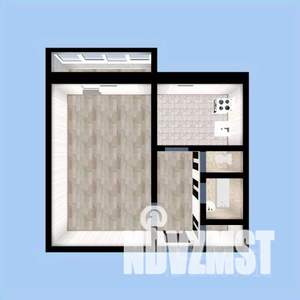 1-к квартира, вторичка, 37м2, 9/9 этаж