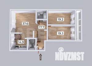 3-к квартира, вторичка, 118м2, 11/11 этаж