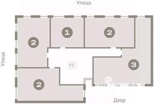 3-к квартира, вторичка, 69м2, 8/17 этаж