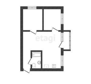 3-к квартира, вторичка, 50м2, 4/5 этаж