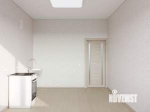 1-к квартира, строящийся дом, 43м2, 4/16 этаж