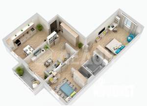 3-к квартира, вторичка, 77м2, 10/10 этаж