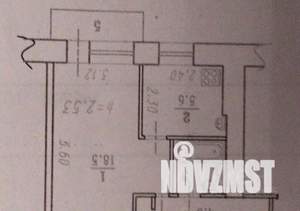 1-к квартира, вторичка, 32м2, 3/5 этаж