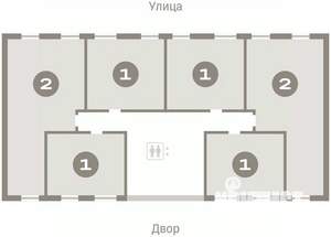 1-к квартира, вторичка, 37м2, 5/7 этаж