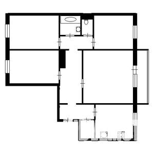 4-к квартира, вторичка, 87м2, 9/12 этаж