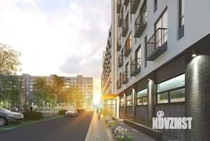 2-к квартира, строящийся дом, 58м2, 4/8 этаж