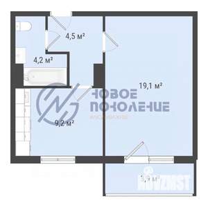 1-к квартира, вторичка, 37м2, 5/10 этаж