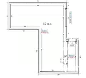 1-к квартира, вторичка, 11м2, 1/1 этаж