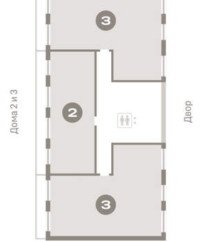 3-к квартира, вторичка, 103м2, 8/9 этаж