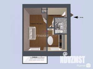 1-к квартира, вторичка, 30м2, 2/5 этаж