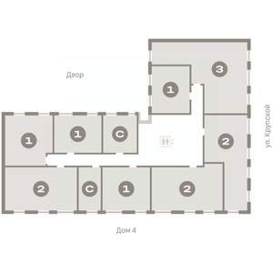 3-к квартира, вторичка, 87м2, 5/9 этаж