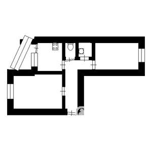 2-к квартира, вторичка, 52м2, 3/5 этаж