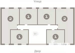 1-к квартира, вторичка, 42м2, 4/17 этаж